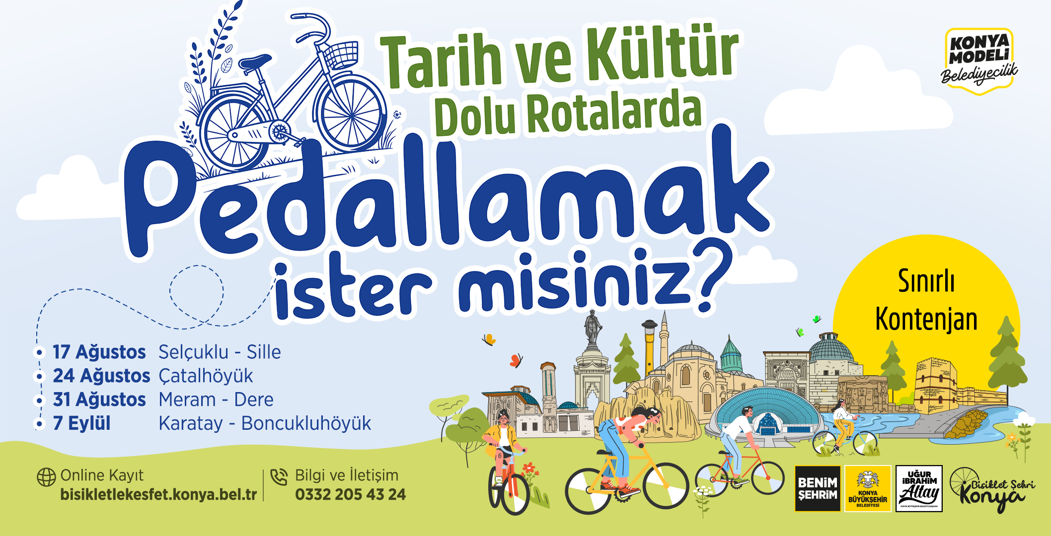 SELÇUKLU SİLLE BİSİKLET TURU
